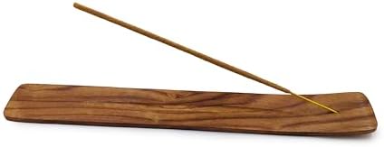 Wooden Incense Holder - 10 Inches Long for Stick Incense