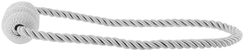 Magnetic Curtain Tiebacks 4 Pack for Window Drapes