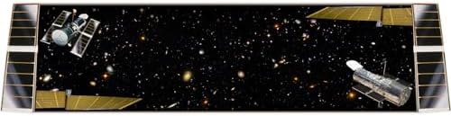 NASA Hubble Ultra Deep Field Space Telescope Galaxy Cardboard Cutout Standee