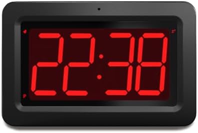 EUTUKEY 8 LED Digital Wall Alarm Clock