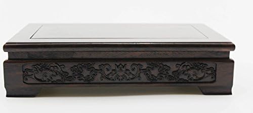 Chinese Rosewood Solid Mahagony Display Stand Pedestal