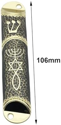 Stylish Mezuzah Case for Home Blessings and Protection Black 106cm