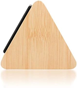 GEARONIC Wooden Digital Alarm Clock Triangle Design