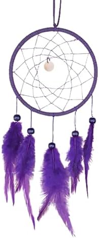 PATIKIL DIY Dream Catcher Kit Purple Style 3