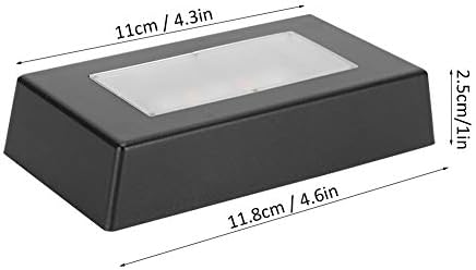 LED Display Base 7 Color Changing Light Stand for Crystal Art Jewelry