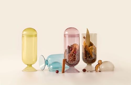 Skeem Moss Cloche Vessel with Potpourri