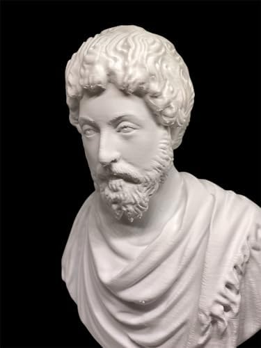 Marcus Aurelius Bust 3D Printed Sculpture 8 Inches