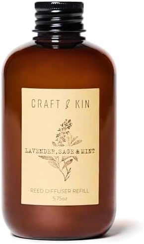 Lavender Sage Mint Reed Diffuser Oil Refill 575 Oz