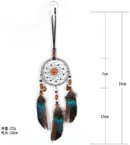 Galepromot Dream Catcher Feather Beads Hanging Ornament