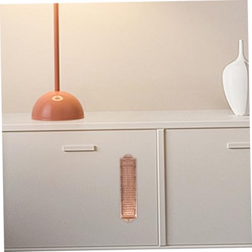 Wakauto 2pcs Jewish Mezuzah Door Decor with Scroll