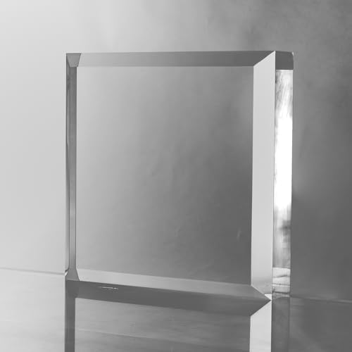CiaoHER 2in Beveled Acrylic Display Pedestal Stand Riser