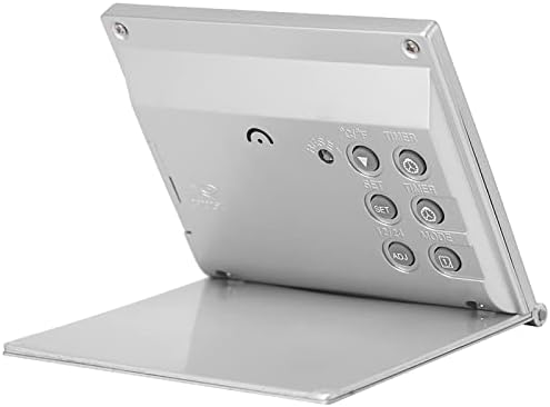 GLOGLOW Multifunctional LED Clock with Weather Monitoring