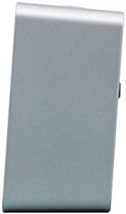 Seiko Gatsby Alarm Clock Metallic Dark Silver