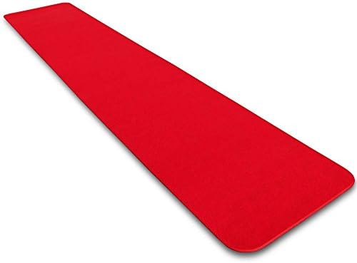 House Home and More Red Carpet Aisle Runner 4 Ft x 25 Ft