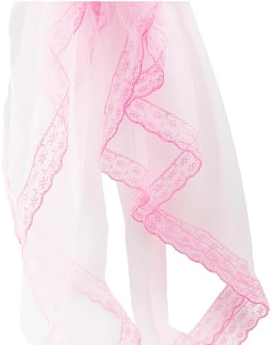 2 Pcs Pink Lace Bow Curtain Tiebacks for Home Office Decor