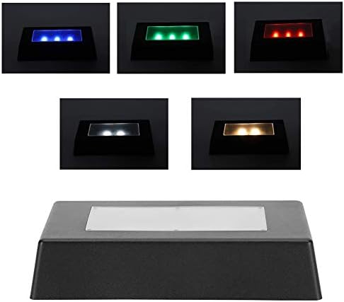 Garosa LED Light Base Multicolor Pedestal Display Stand