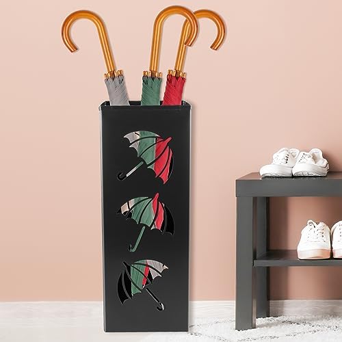 Premium Metal Umbrella Stand with Hollow Design