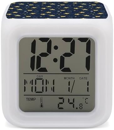 Novastar Stars Night Sky Print LED Alarm Clock