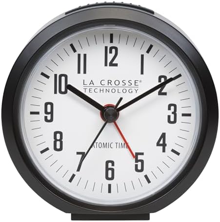 La Crosse Technology 4 Inch Atomic Alarm Clock