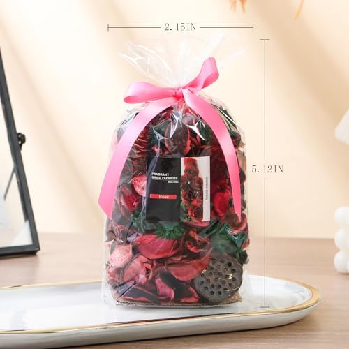 Rose Red Potpourri Bags for Home Decor