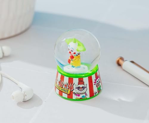 Killer Klowns from Outer Space Snow Globe Miniature 3 Inches