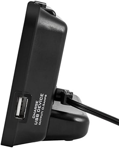 La Crosse Technology Atomic Color Alarm Clock with USB Charging