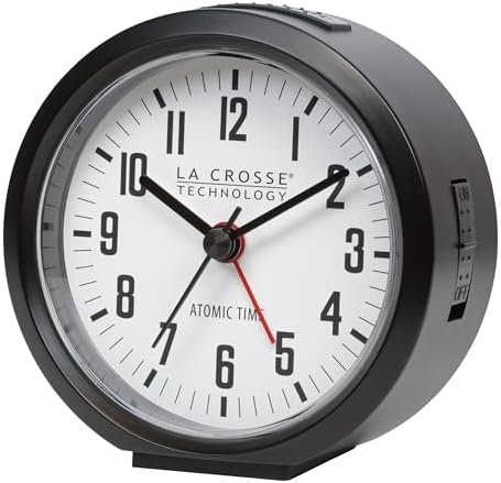 La Crosse Technology 4 Inch Atomic Alarm Clock