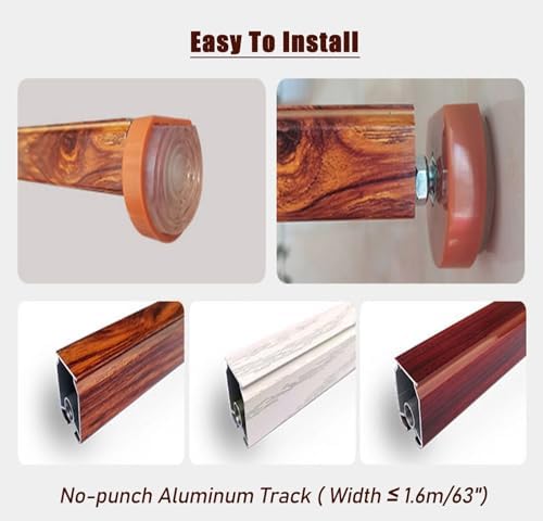 NEVKA Wooden Bead Curtain for Doorways and Windows
