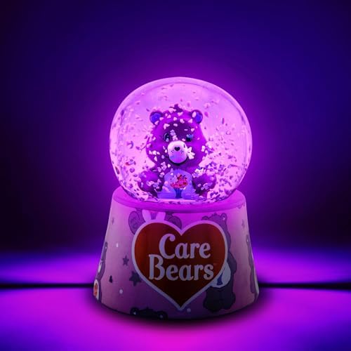 Silver Buffalo Care Bears Light Up Snow Globe with Share Bear 45mm
