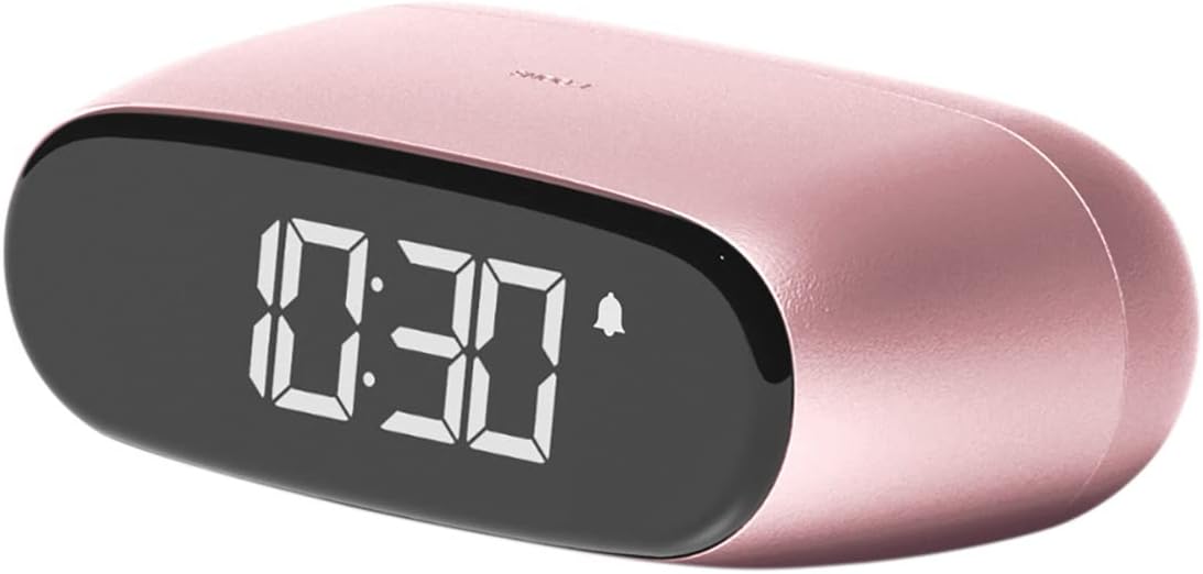 Lexon MINUT Small Digital Alarm Clock with Touch Sensor