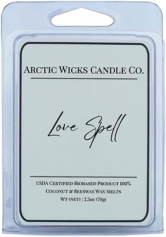 Love Spell Wax Melts Pack of 3 Arctic Wicks