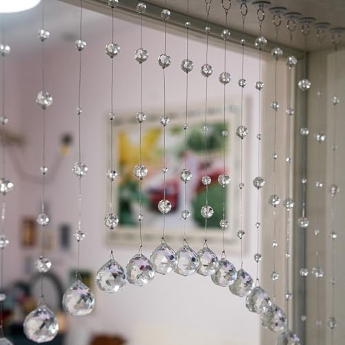 20 Strings Crystal Beaded Curtain for Doorway Divider