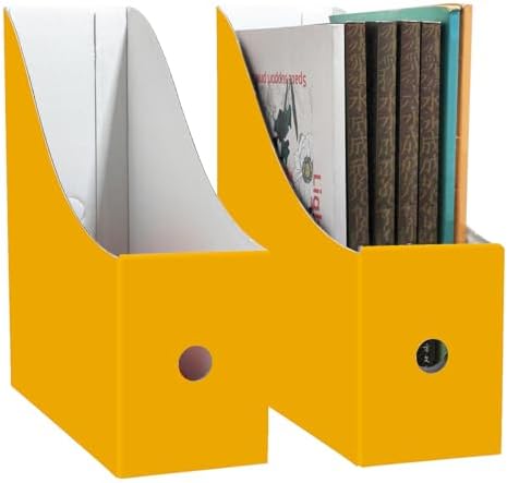 2 Pack Magazine File Folder Holder for Desk and Classroom