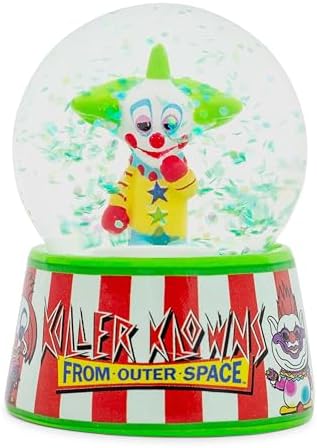 Killer Klowns from Outer Space Snow Globe Miniature 3 Inches