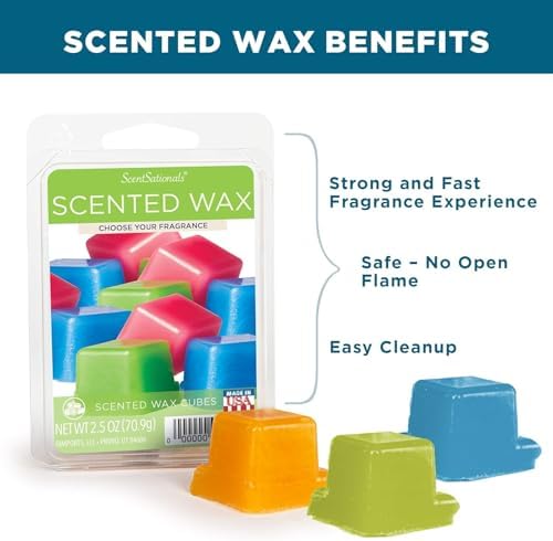 Scentsationals Wax Melts Cinnamon Apples 24-Cubes 10oz