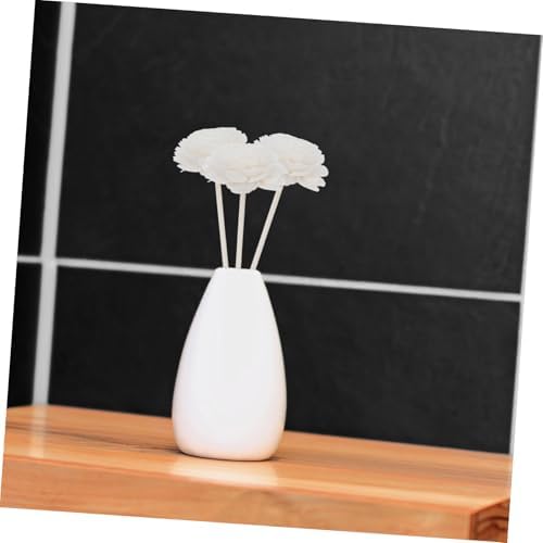 Vaguelly 10pcs Tiny Fake Flower Diffuser Sticks for Home Office Decor