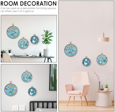 3Pcs Corduroy Pin Display Board Vintage Brooch Holder