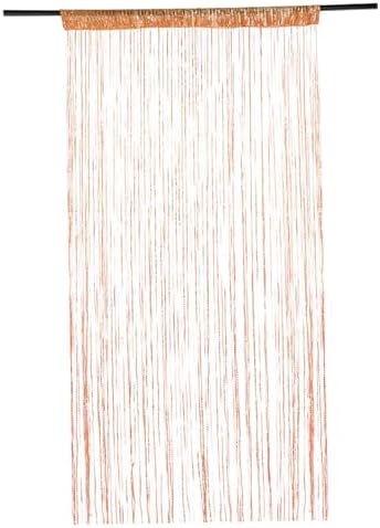 Shiny Door Beads Curtain 39x79 Orange