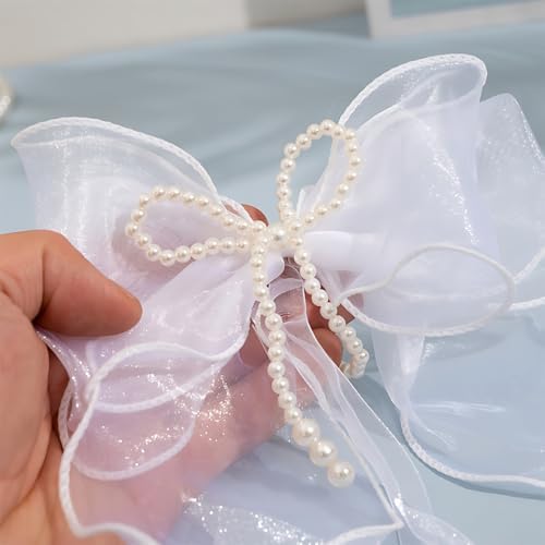 Turbokey Lace Curtain Tiebacks Bowknot Drape Holdbacks 1 Pair