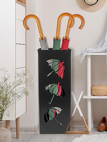 Premium Metal Umbrella Stand with Hollow Design