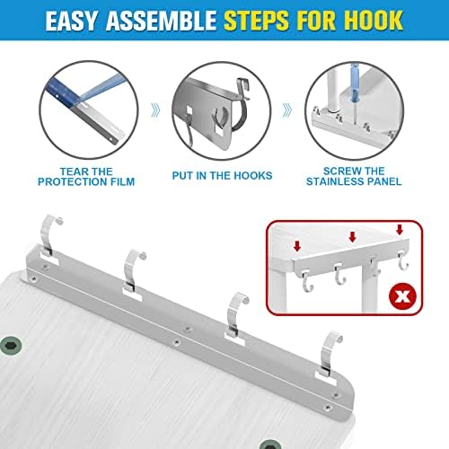 JayRex 3 Tier Bathroom Corner Shelf Organizer