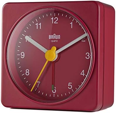 Braun Classic Travel Analogue Alarm Clock BC02R