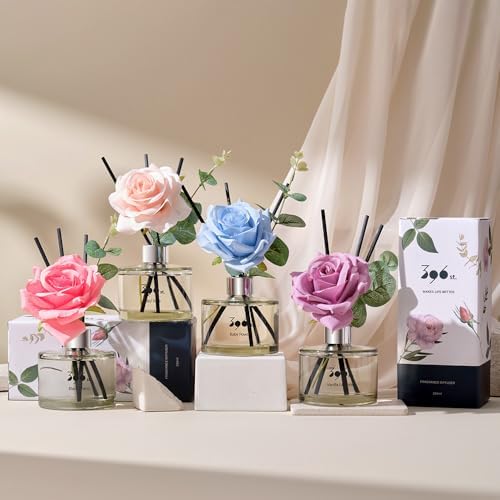 396 St Rose Flower Reed Diffuser Set Vanilla Lavender 67oz