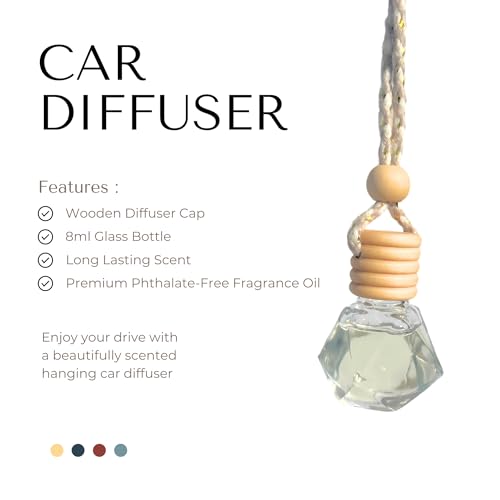 Hily Candles Mahogany Mango Car Diffuser 2 Pack