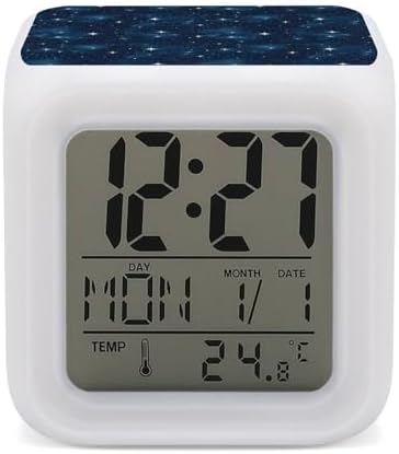 Novastar Dreamy Stars Print LED Alarm Clock