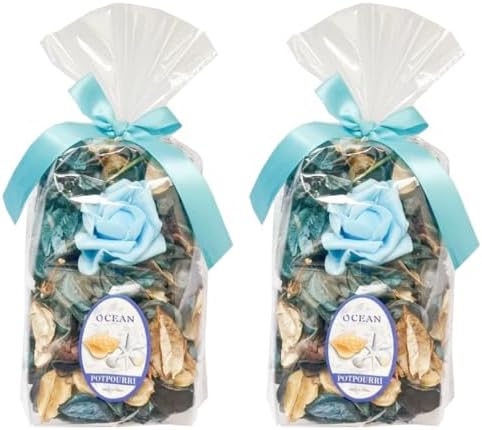 BOTIDE Potpourri Bags with Petals 2 Bags10oz Royal Ocean