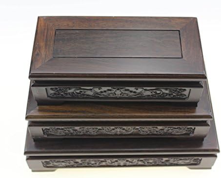 Chinese Rosewood Solid Mahagony Display Stand Pedestal