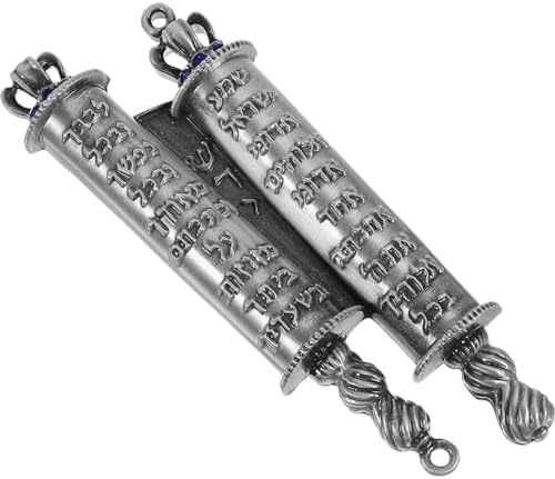 VICASKY Metal Mezuzah with Engraved Blessing Scroll Home Decor
