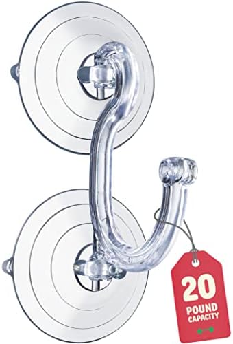 SEWANTA Giant Suction Wreath Hanger for Glass Doors