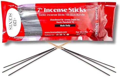 Egyptian Sandalwood Charcoal Incense Sticks - 85-100 Per Bundle